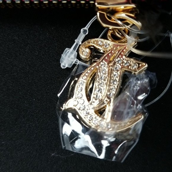 Juicy Couture PINK Deboss Free Love Semi Charmed Bifold W/ Pullout CC NWT - Picture 5 of 7